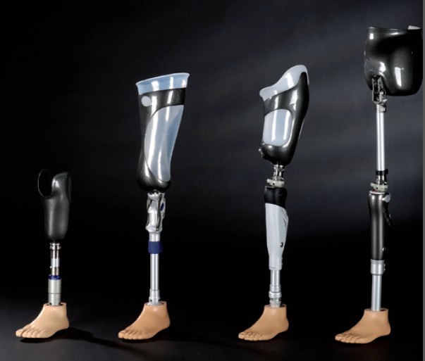 碳纖接受腔假肢圖片，哈爾濱假肢安裝